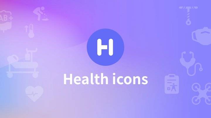 healthicons-cover.jpg720x405 Health Icons - 一组精致实用、医疗健康领域的图标库,免费开源,也支持免费商用