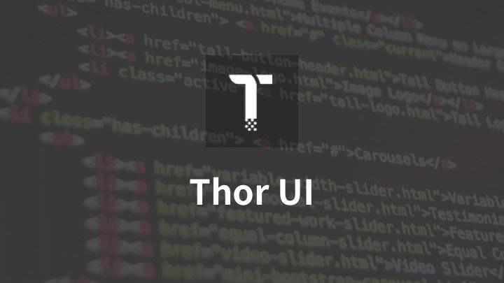 ThorUI-cover.jpg720x405 Thor UI - 轻量简洁的免费开源移动端 UI 组件库,支持原生小程序和 uni-app